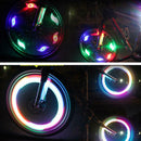 5x Spoke Wire Tire Tyre Wheel LED Bright Light Lamp Colorful Bicycle Cycling
