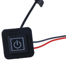 1PC Five-finger Gloves USB Electric Heating Pad Thermostat Switch Heating SheTE