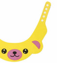 Safe Shampoo Shower Bathing Protect Soft Cap Hat for Baby Children Kids Yel I6I8