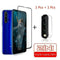 For Huawei Nova 5T - Full Cover Tempered Glass Screen Protector + Lens Film Set