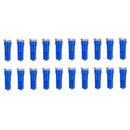20x Blue T5 Wedge 5050 SMD LED Light For Dashboard Instrument Panel T5 17 18 27