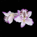 20x Light purple Artificial Silk Orchid Dendrobium Flower Head Wedding Decor
