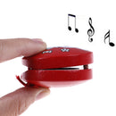 New children musical percussion instrument xmas gift cartoon wooden castanet  3C