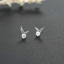 Women's Elegant Earrings Sparkling Hoop Earring