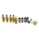 5pcs MCx Male Plug Straight RF Adapter Connector for RG179 Cable A7F3
