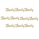 46x Wooden Family Love Wooden Cutout DIY Wooden Pieces Wedding Decoration
