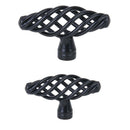 10x Twist Spiral Design Kitchen Cabinet Cupboard Drawer Door Handles Pull Knob