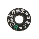 Interface Cap Label For  EOS 80D Top Cover Function Dial