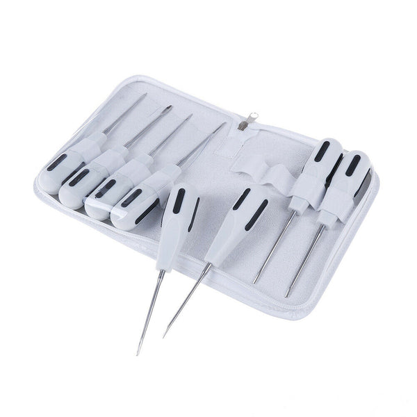 8Pc dental tooth extraction elevator minimally invasive extracting forceps 3CXP