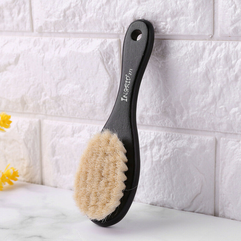 Soft Neck Face Duster Brush Barber Salon Cutting Hair Sweeping Beard Hairbrush