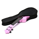 23 Inch black ukulele bag soft case bag single shoulder backpack 3c