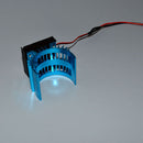 For 1/10 RC Car Aluminum Heat sink For 540 550 3650 Motor With 5V Cooling Fan