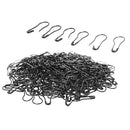 1000 Pieces Metal Black Safety Gourd Pins, Calabash Needle Pins DIY Home