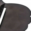 1 Pcs Black Mandolin Cable Pull Board Flower Pattern Design Mandolin Tailpi