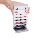 Magic  deck of cards magician prank prop Waterfall shuffling stage poker