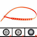 10 pcs Anti-skid Chains For Snow Mud Car Truck Wheel Tyre Tire Cable Ties Nylon