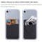 Adhesive Phone Wallet, [3 Pack] Ultra Thin Stick-on Silicone Credit Card Ho E4I1