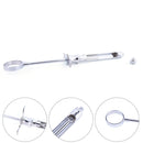 Stainless Steel Dental Aspirating Syringe Dentist Surgical Instruments 1.8ML LJ