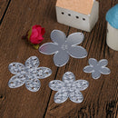 Metal 4 size Flower Cutting Dies Stencils for DIY Scrapbooking/photo album A