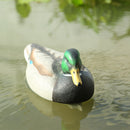 Plastic Lifelike Mallard Duck Decoy Floating Drake Duck Decoy For Hunting
