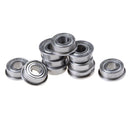 10pcs F686 F686ZZ Mini Metal Double Shielded Flanged Ball Bearings 6*13*5mm 3c