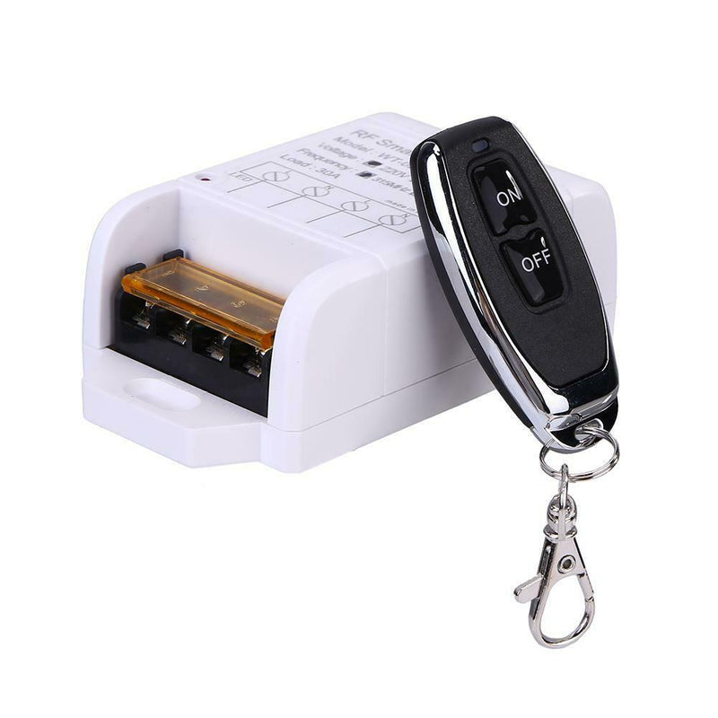 220V 30A 1CH Wireless Remote Control Switch Transmitter+Receiver (ON/OFF)