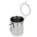 4pcs Stainless Steel Canister Spice Storage Jar Set Kitchen Cans Pots Organ A9B3