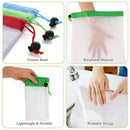 16 Pcs Reusable Produce Bags Premium Eco-Friendly Net Bags Washable Eco Fri