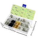 700Pcs in Set Pins Large Pins Assorted Durable 7 Sizes 19Mm - 54Mm for Home A9B1