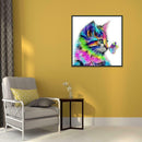 5D DIY Full Drill Diamond Painting Cat and Butterfly Cross Stitch Craft Kit