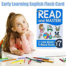 112 sets Children's English Phonics Education Cards Flash Early Cards T8C6