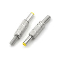 Metal  5.5x2.1mm/5.5mm * 2.5mm  DC Power Male Plug Jack Adapter Connector Di