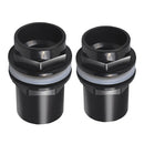 2-Count Aquarium,Fish Tank 32-50mm Diameter Pipe Joint Adapter