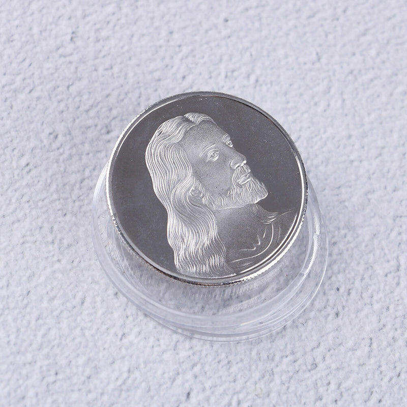 Jesus last supper commemorative coin collection collectible christmas gif SP