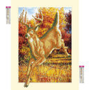 5D DIY Antelope Embroidery Diamond Painting Craft Cross Stitch Home Decor