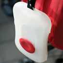 Baby Items Portable Wet Wipes Boxes White For Outside Traveling Snap-Strap