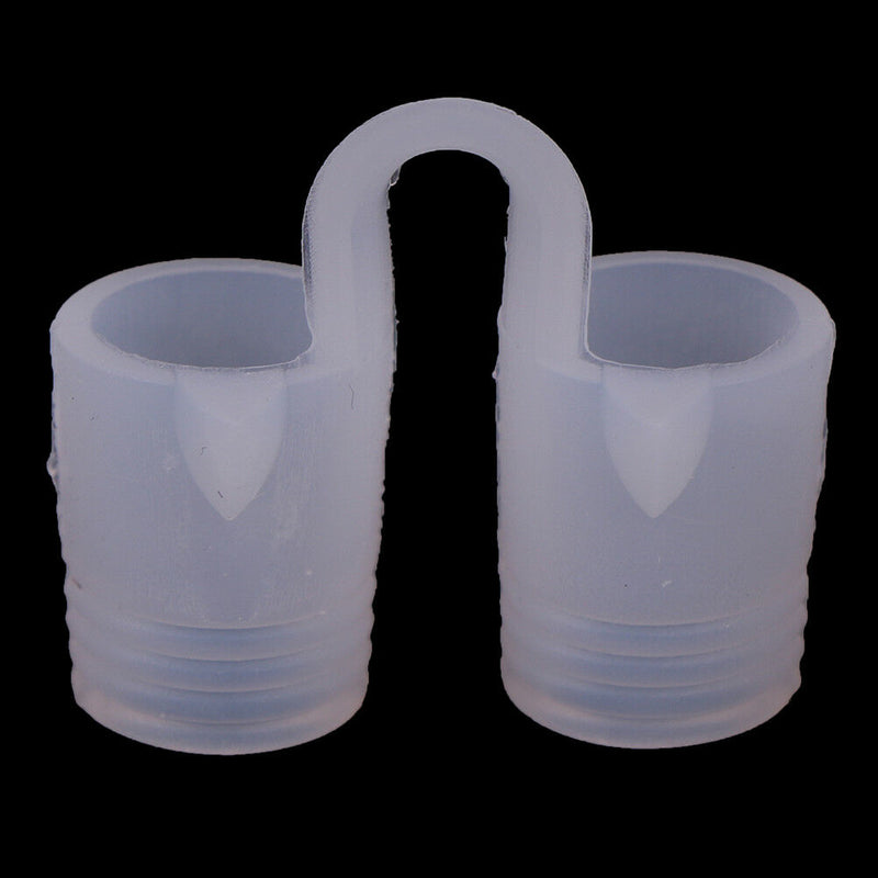 4x Mini anti snoring nose clips snore stopper snore relief breathe easy nasal Bj