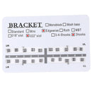 20pcs Orthodontic Dental 3 Hooks 022" Slot Edgewise Metal Brackets BracesBX