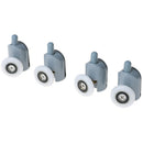 8 pcs. Shower Door  Rollers 25mm Roller Guide for Shower Cabinet Glass BX