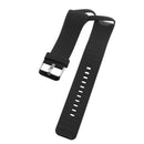 Silicone Gel Wrist Band Replacement Strap for Polar  Smart Watch Black Fitness