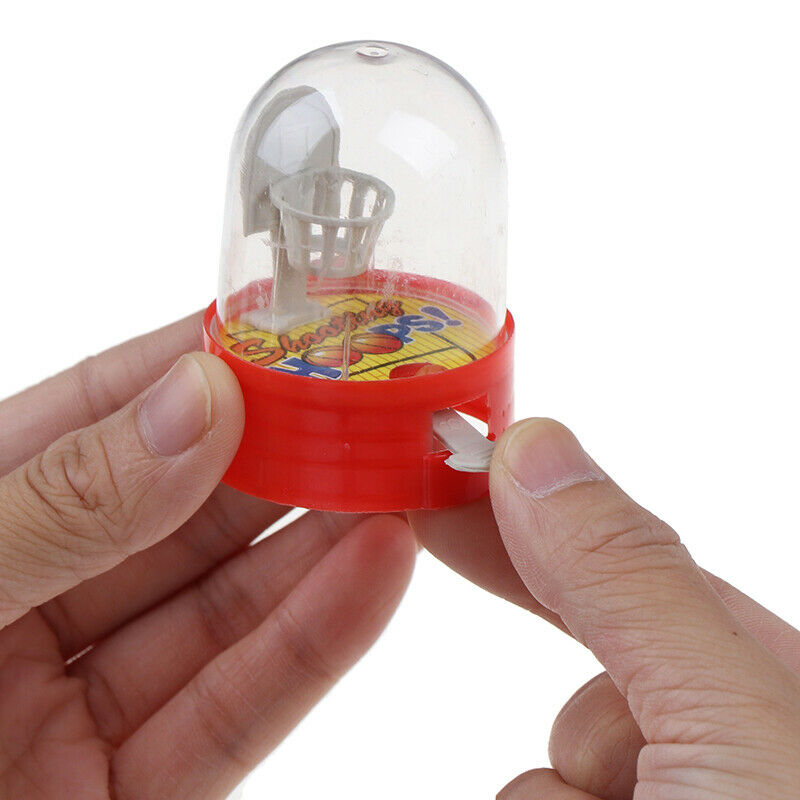 Mini Basketball Ball Shooting Desk Toys Finger Desktop Games Kids Training FT