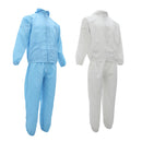 Split Overall Protective Painting Decorating Coverall Suit Dressing Blue L