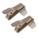 Mic Lavalier Tie Clip Mic Lavalier Lapel Clip on Clips, 2 Pieces