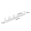 4Pcs Spice Wall Rack Storage Plastic Kitchen Organizer Hooks Storage Rack