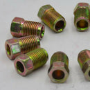 10 Packs 10mmx1mm Brake Pipe Screw Nuts For Braking Steel
