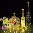 Creative Wine Bottle Lights Diamond Shaped LED Xmas S3T2 Cork String Light G1Q7