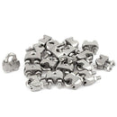 M5 3/16 Inch Stainless Steel Saddle Clamps Cable Wire Rope Clips Fastener 1 I1M4