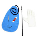 Flute Piccolo Cleaning Cloth Cork Grease Stick Cork Screwdriver Gloves Set