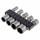 9pcs/set 5mm-13mm 1/4inch DIY Hex Shank Socket Sleeve Nozzles Nut Driver Bi J5B5