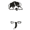 5x DIY Funny Cute Dog Switch Stickers Wall Stickers Home Bedroom Decoration